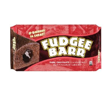 Fudgee Barr Dark Chocolate Cream Filled Bar (10 x 40 G) 400 Gm Pack Of 10